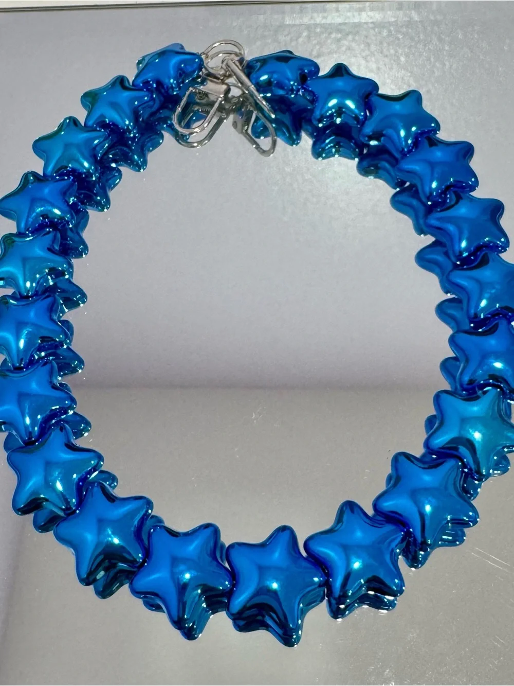 New Blue Star Bag Chain 18 inches